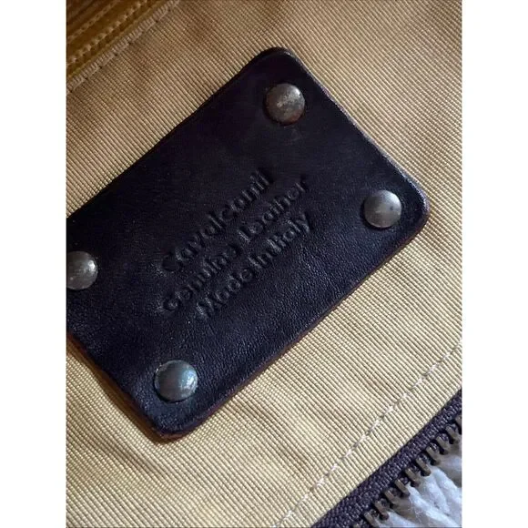 Cavalcanti Cowhide Leather Made in Italy Large tote duffel bag - Picture 10 of 16